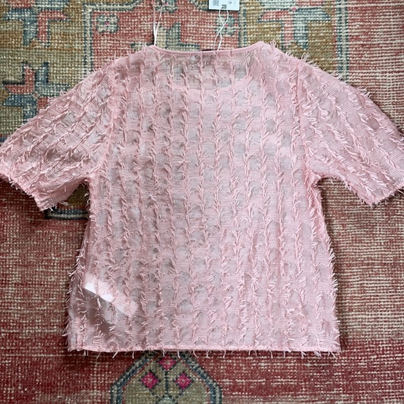 ZARA NWT blouse textured - Picture 7 of 9